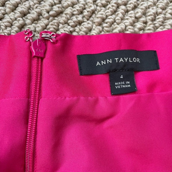 Ann Taylor Pleated Midi Skirt - Picture 5 of 9